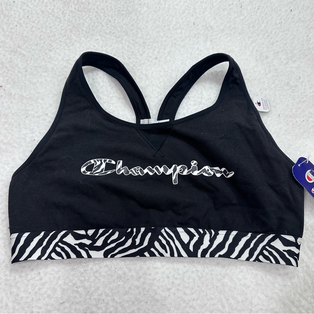 Black Champion Sports Bra